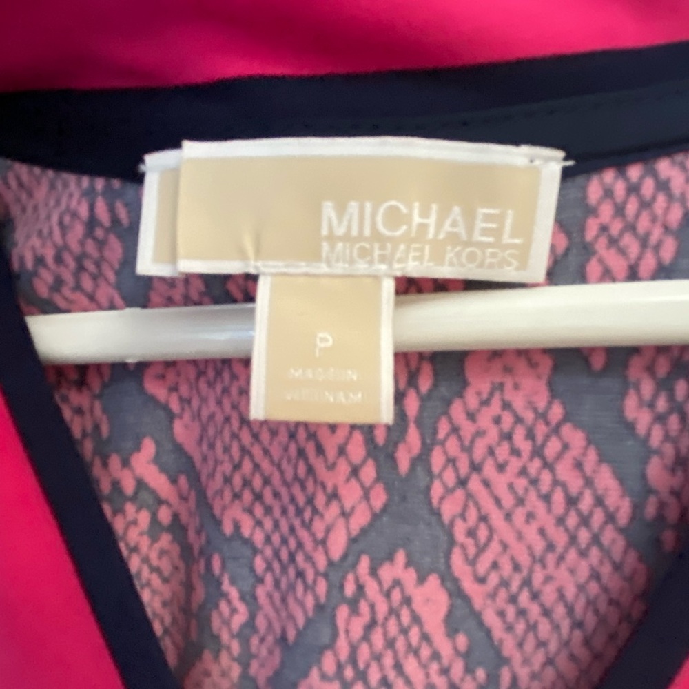 Michael Kors Pink Snakeskin Maxi dress - Picture 3 of 5